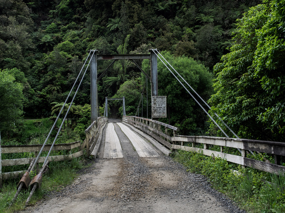 Lacy's Bridge, Retaruke River, New Zealand