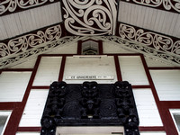 Te Waiherehere, Koriniti Marae, Whanganui River, New Zealand